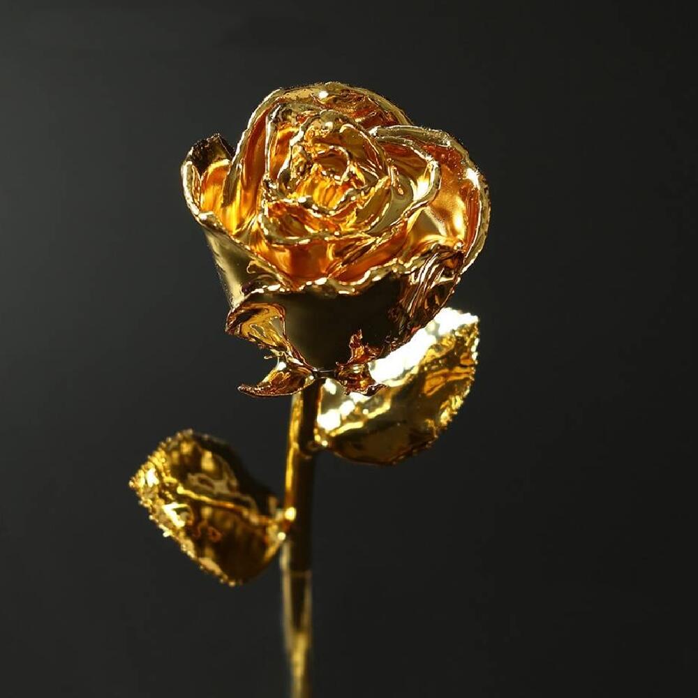 楽天市場】24K 金メッキ バラ ゴールド 金 ローズ 薔薇 おしゃれ