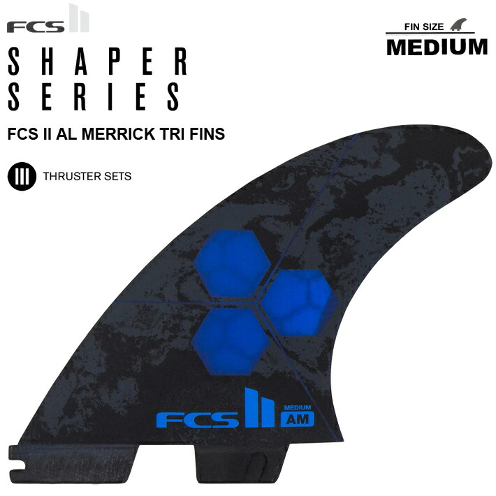 楽天市場】FCS2 エフシーエス2 フィン FCS II AL MERRICK PC TRI FINS