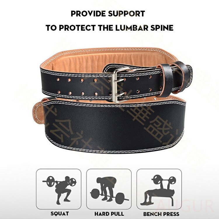 楽天市場】トレーニングベルト ブラック 本革 パワーベルト 腰
