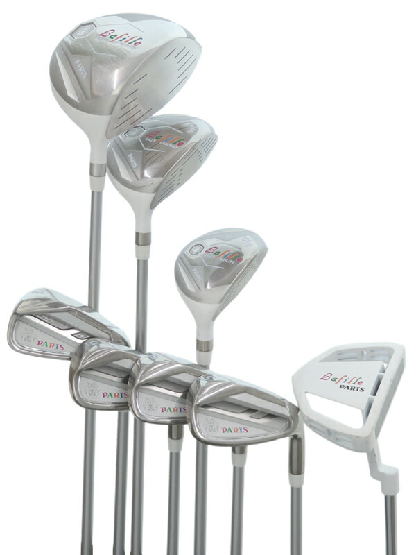 楽天市場】【PARIS】パリス『Lafille レディース ゴルフクラブ 8本