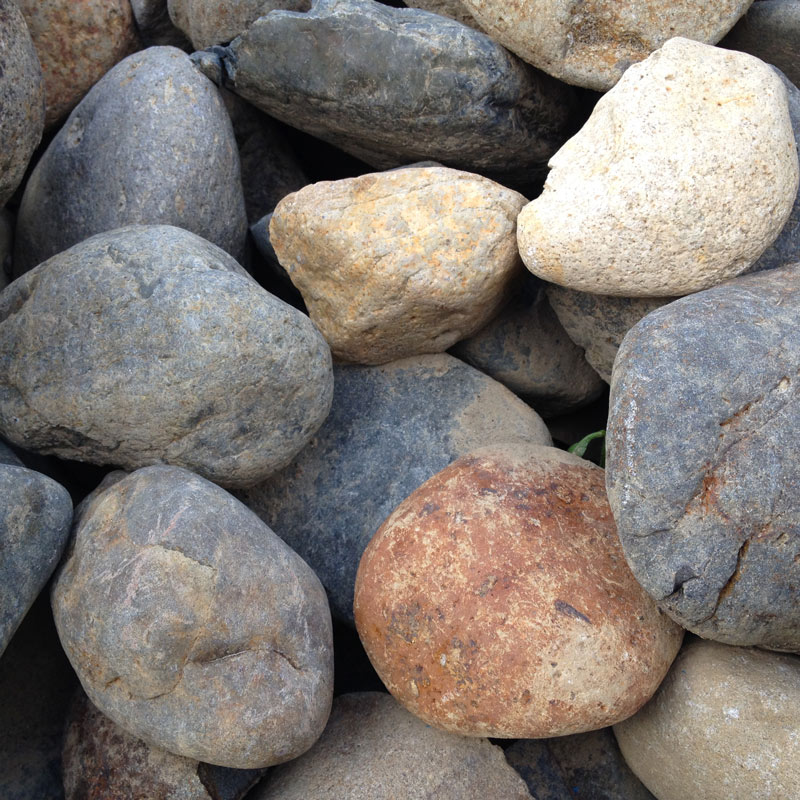 楽天市場】ひたちゴロタ石ミックス20kg袋売り : 高木建材店