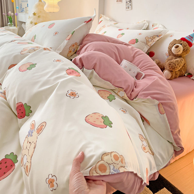 楽天市場】2025新色登場 寝具カバー4点セット 花柄 掛け布団カバー