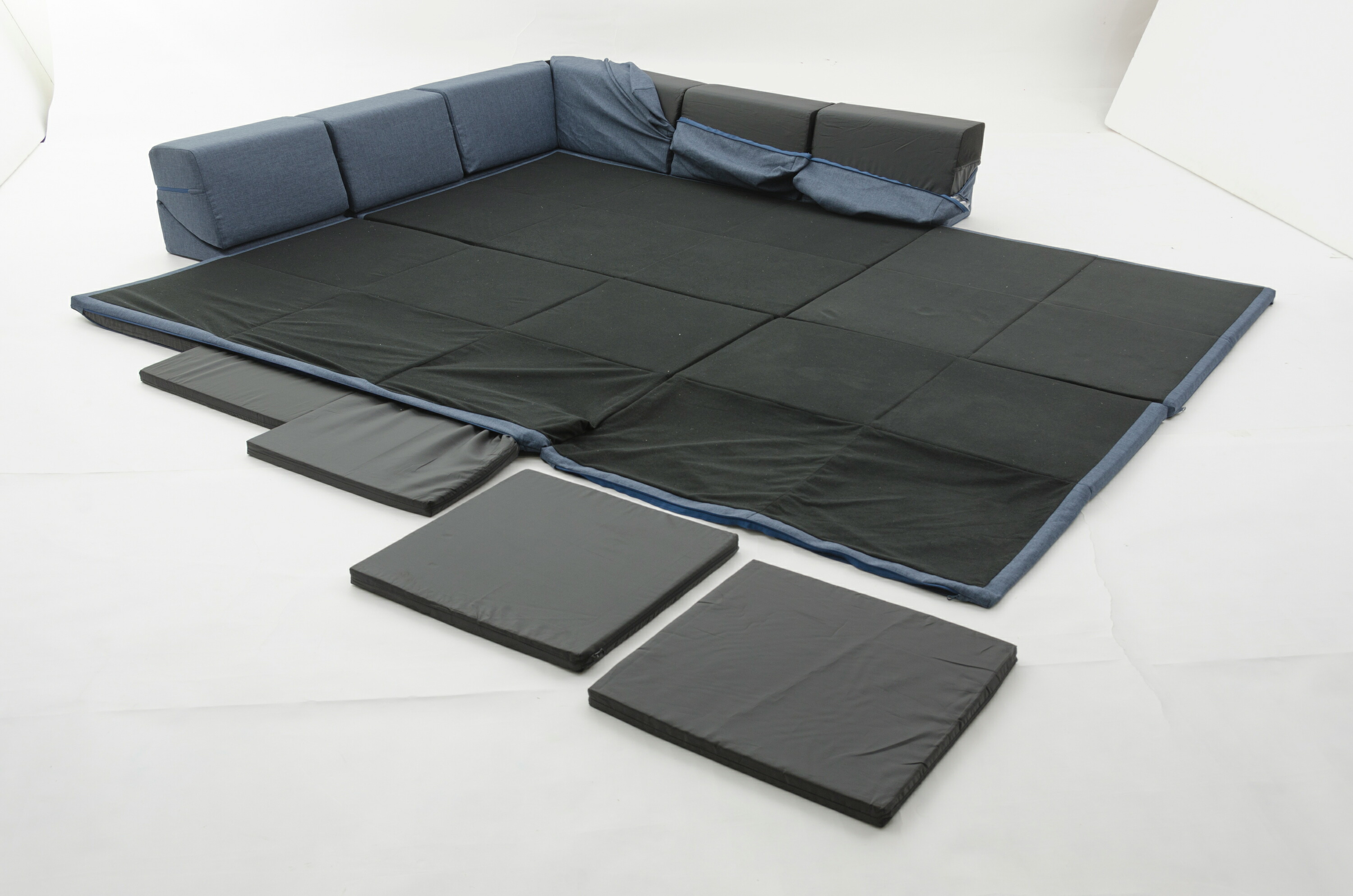 楽天市場】洗える極厚ラグマット 和楽のZONIA コーナーラグマットL