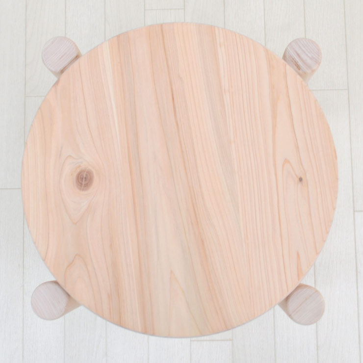 楽天市場】受注生産品 スタッキングスツール 2脚入り 極太脚 hinoki