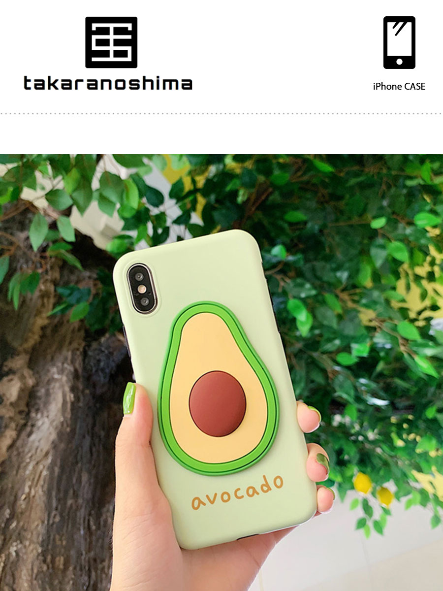 楽天市場】iPhone design case Avocado Case iPhone ケース アボカド