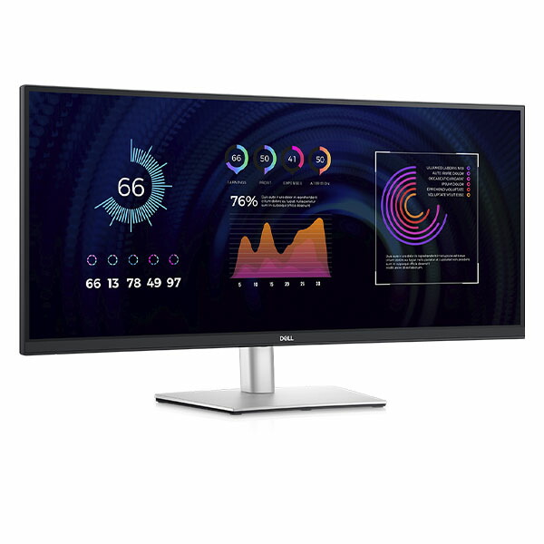 楽天市場】【法人限定】Dell Technologies P3424WE Dell 34インチ曲面