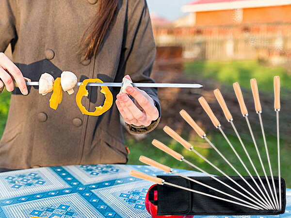 楽天市場】良木工房YOSHIKI バーベキュー串 BBQフォークセット 焼き串