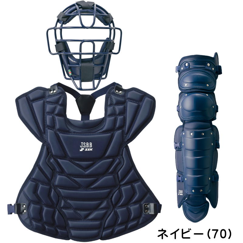 楽天市場】SSK 軟式用キャッチャー防具3点セット ハイスペックモデル