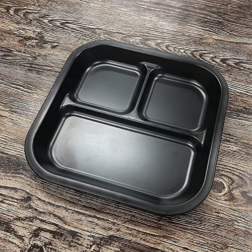 楽天市場】ランチプレート 22×22cm 日本製 黒 プラスチック 軽い 割れ