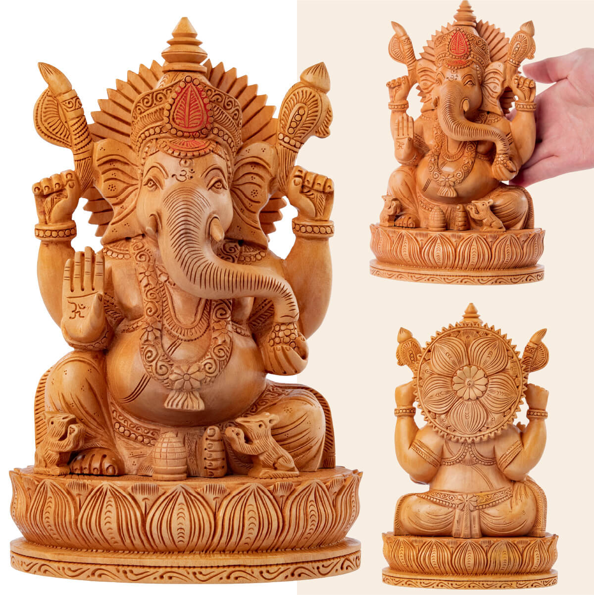 楽天市場】夢を叶えるゾウの神様 ガネーシャ像 インドで祈祷
