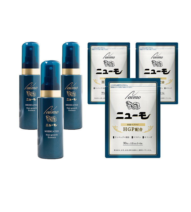 楽天市場】【楽天通常価格】ニューモ 育毛剤+ニューモ サプリメント 各