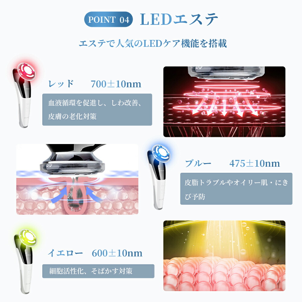 楽天市場】○激安半額クーポンで5590円!!○ 美顔器 イオン導入器