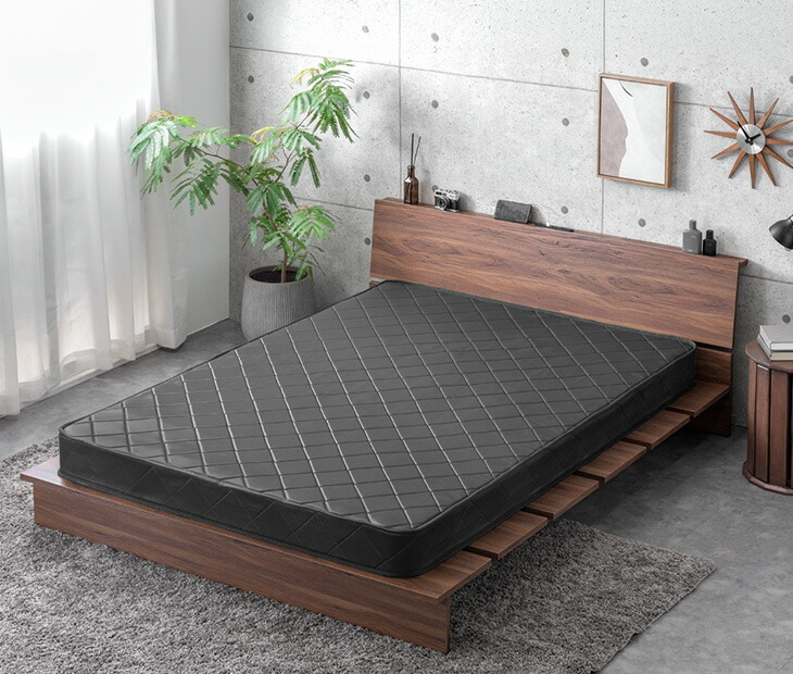 楽天市場】ボンネルコイルマットレス 14cm 薄型 硬め ボンネルコイル