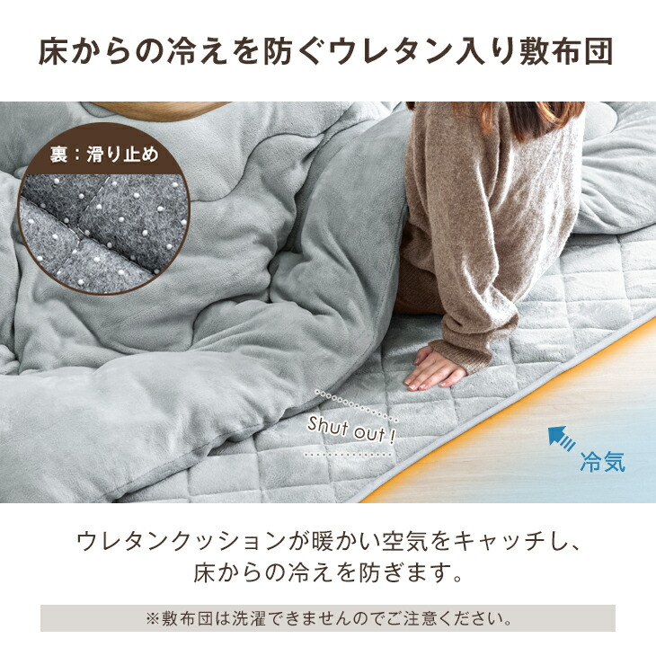 楽天市場】楽天1位！ こたつ布団 掛敷セット 長方形 120 こたつ布団