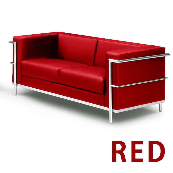 楽天市場】2人掛けソファ ル・コルビジェ LC2 デザイナーズ ソファー