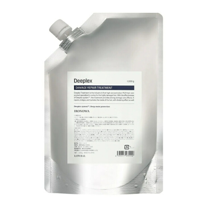 楽天市場】送料無料 イロノワ ディープレックストリートメント 1000g