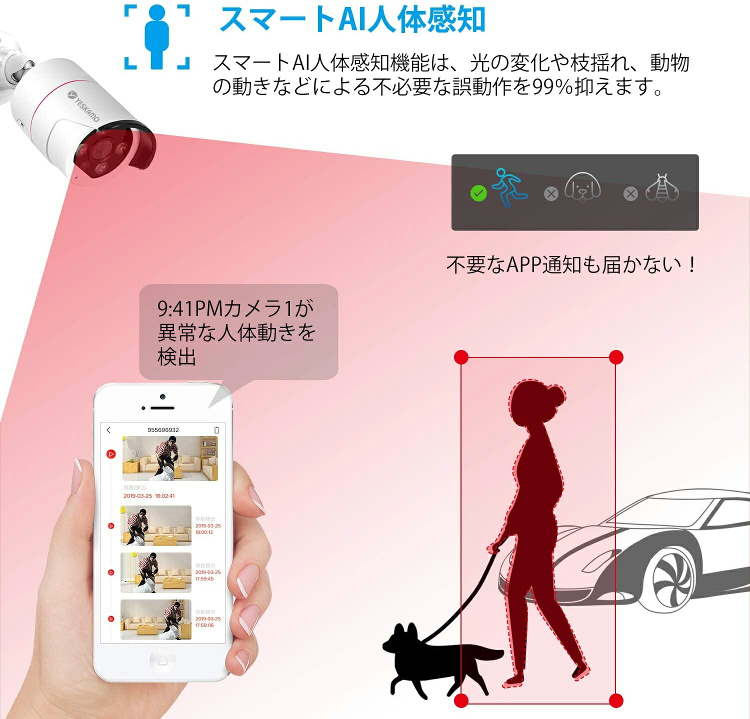 楽天市場】☆限定10%OFFクーポン！☆防犯カメラ セット 有線 PoE給電