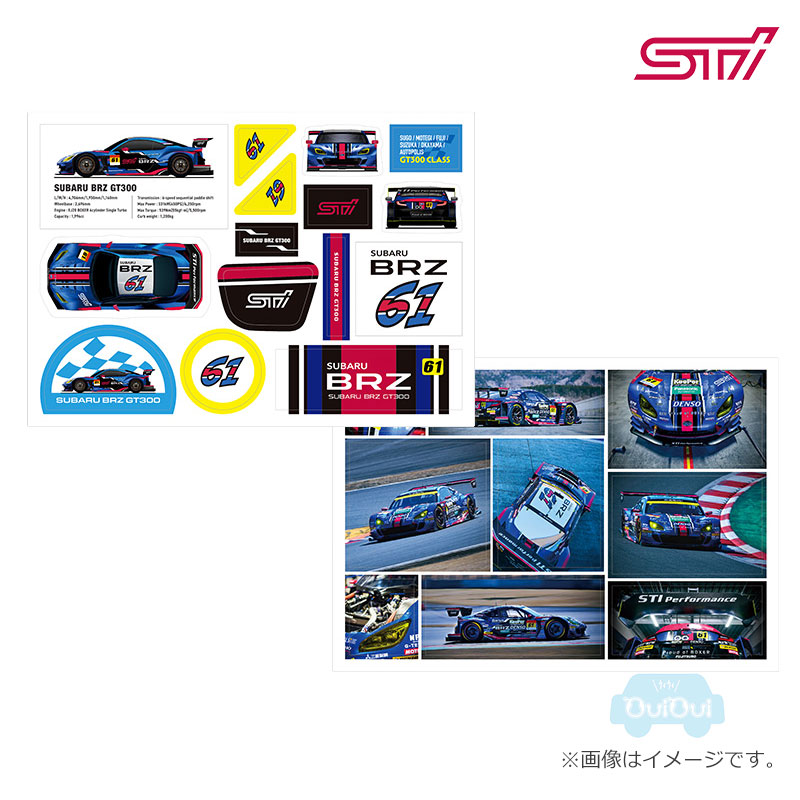 楽天市場】STSG24100020【スバル公式】STI S-GT ステッカーシート 2024