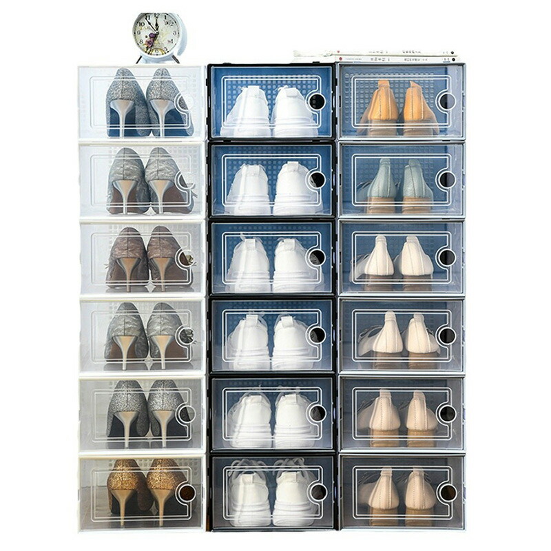 楽天市場】シューズボックス 6個の通販