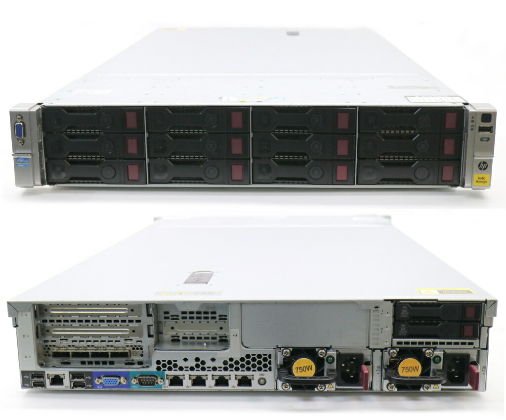 楽天市場】【JUNK】hp StoreEasy 1640 Storage Xeon E5-2407 v2 2.4GHz
