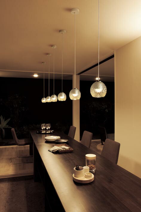 楽天市場】ペンダントライト パナソニック ガラス 透明 模様入