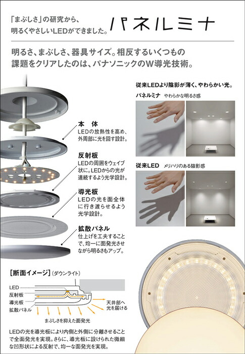 楽天市場】ペンダントライト パナソニック 正規品 美ルック 小型