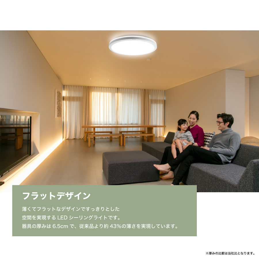 楽天市場】東芝 シーリングライト フラットデザイン～8畳用/～12畳用