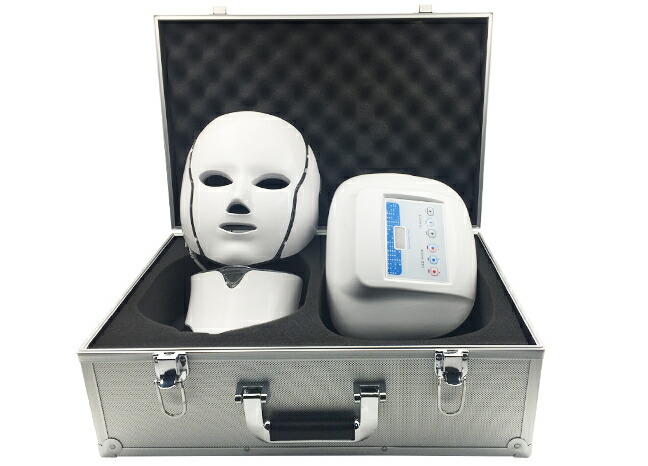 楽天市場】ホームケア美容機器 LEDマスク美顔器 首ユニット付き 弘洋