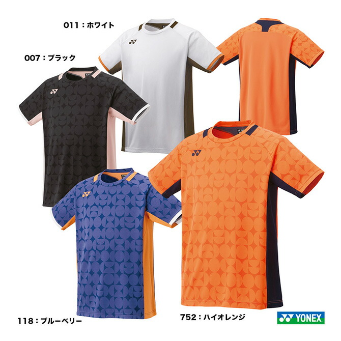 楽天市場】ヨネックス YONEX バドミントンウェア メンズ ゲームシャツ