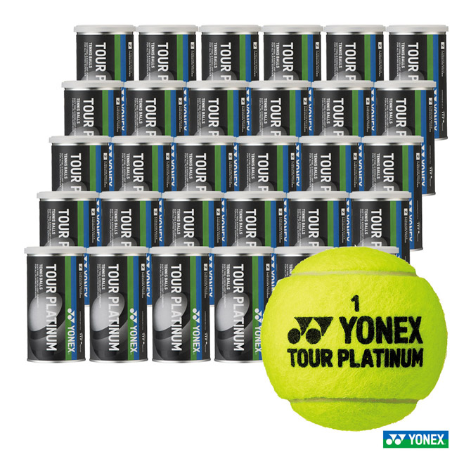 楽天市場】ヨネックス YONEX テニスボール TOUR PLATINUM（ツアー