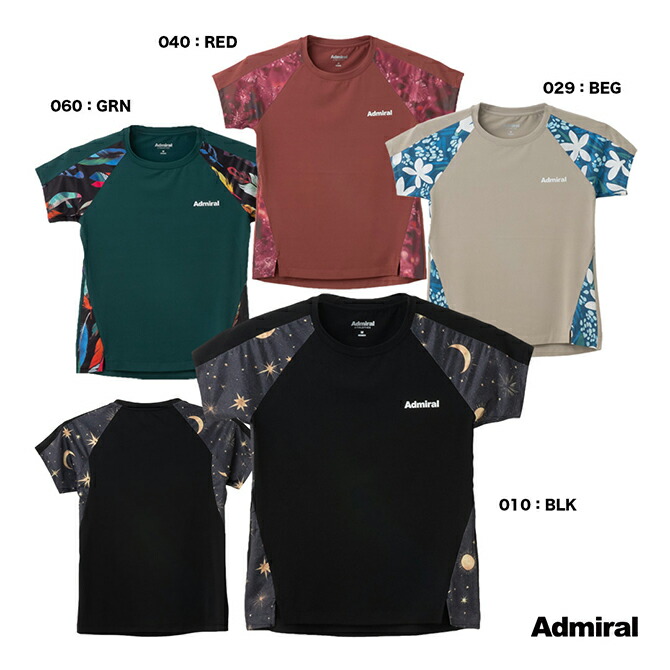 楽天市場】アドミラル Admiral テニスウェア レディス ラグラン