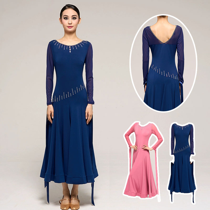 楽天市場】社交ダンスドレス ワンピース ボールルーム衣装 胸パット