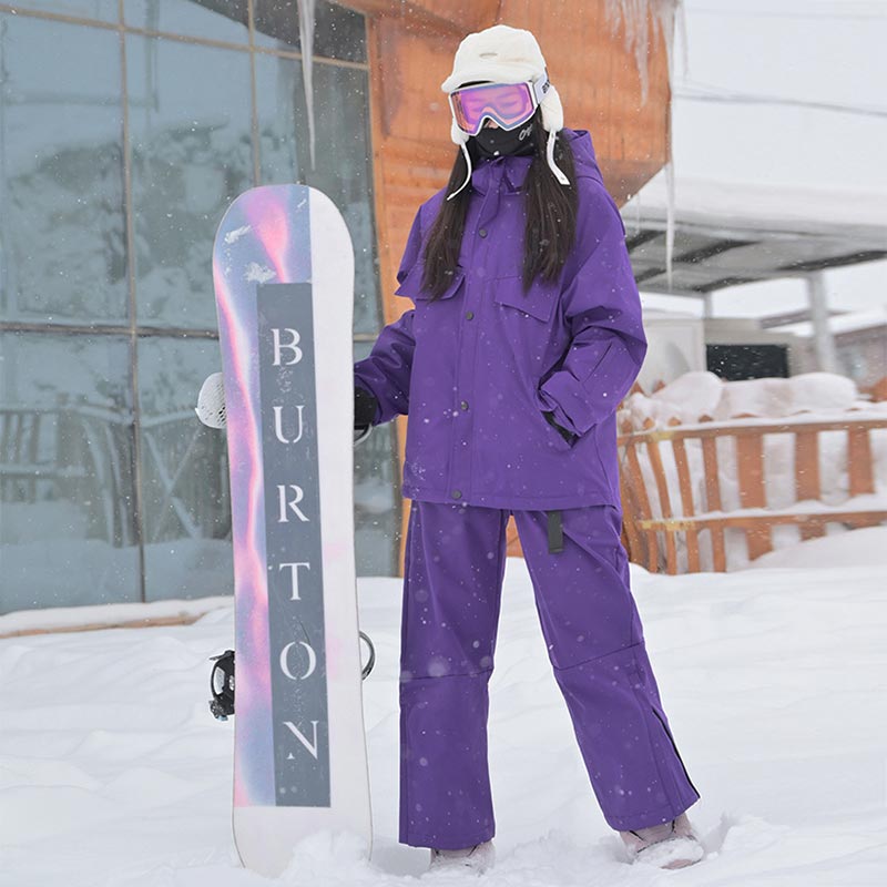 楽天市場】スノーボードウェア スキーウェア 上下セット お揃い フード