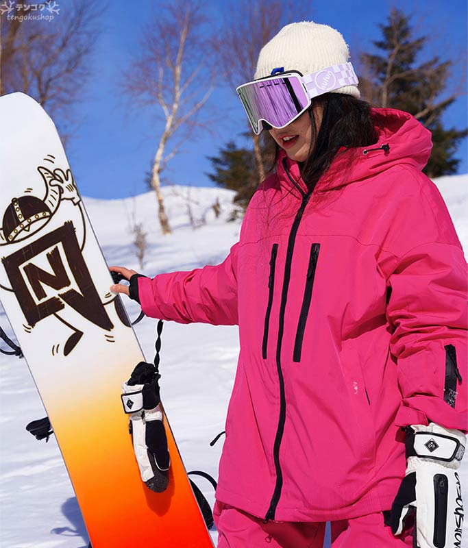 楽天市場】スノーボードウェア ローズ 男女兼用 お揃い スキーウェア