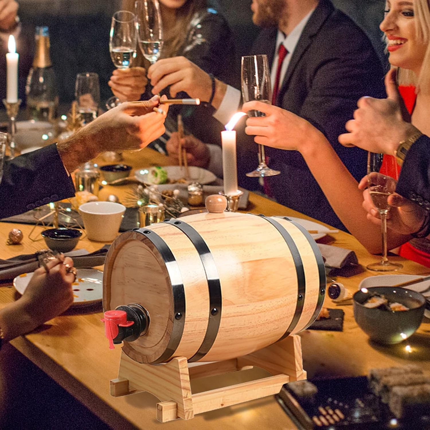 楽天市場】【10%OFFクーポン配布中】ミニオーク樽 木製ウイスキー樽 1L