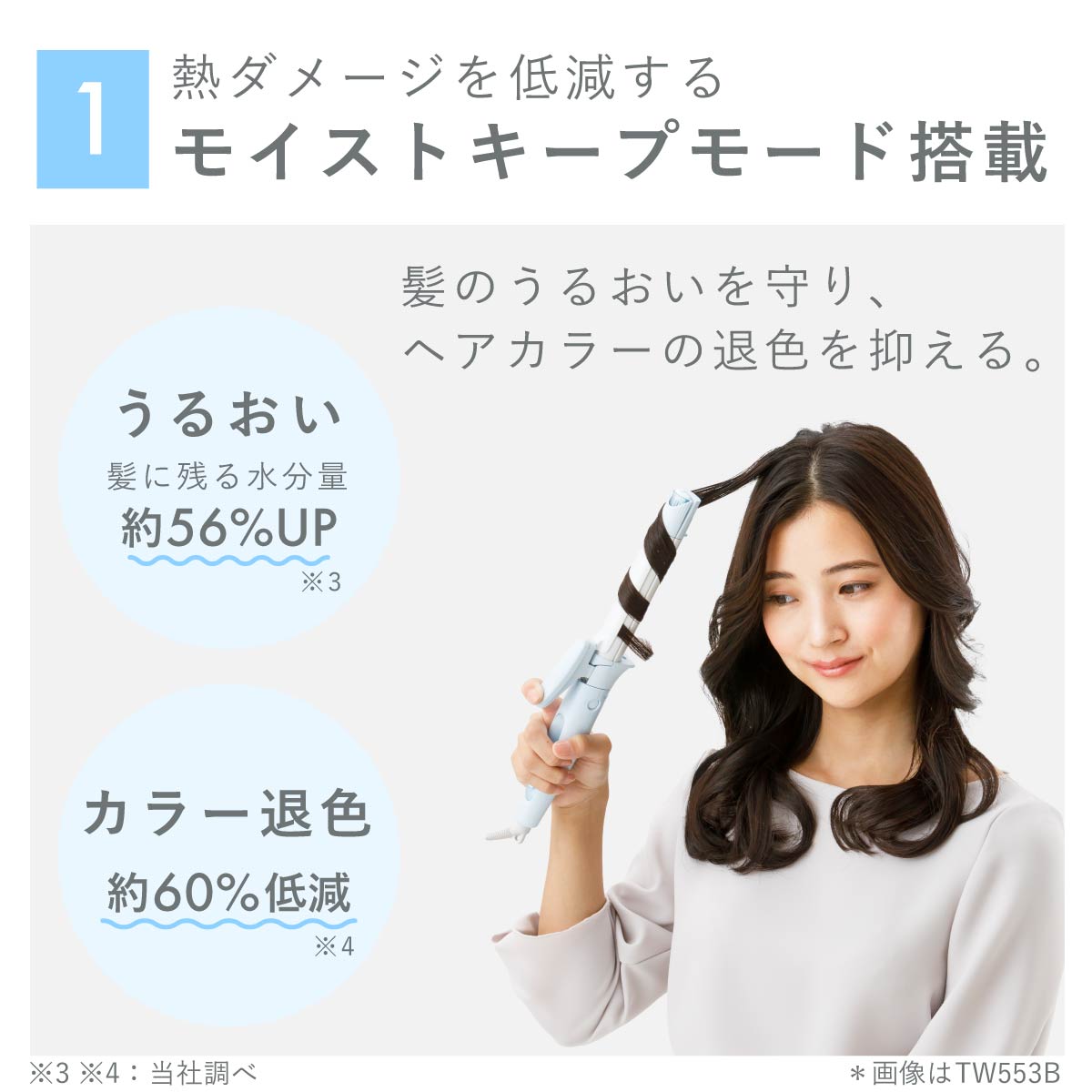 楽天市場】カールアイロン 26mm 32mm テスコム 公式店 スチーム