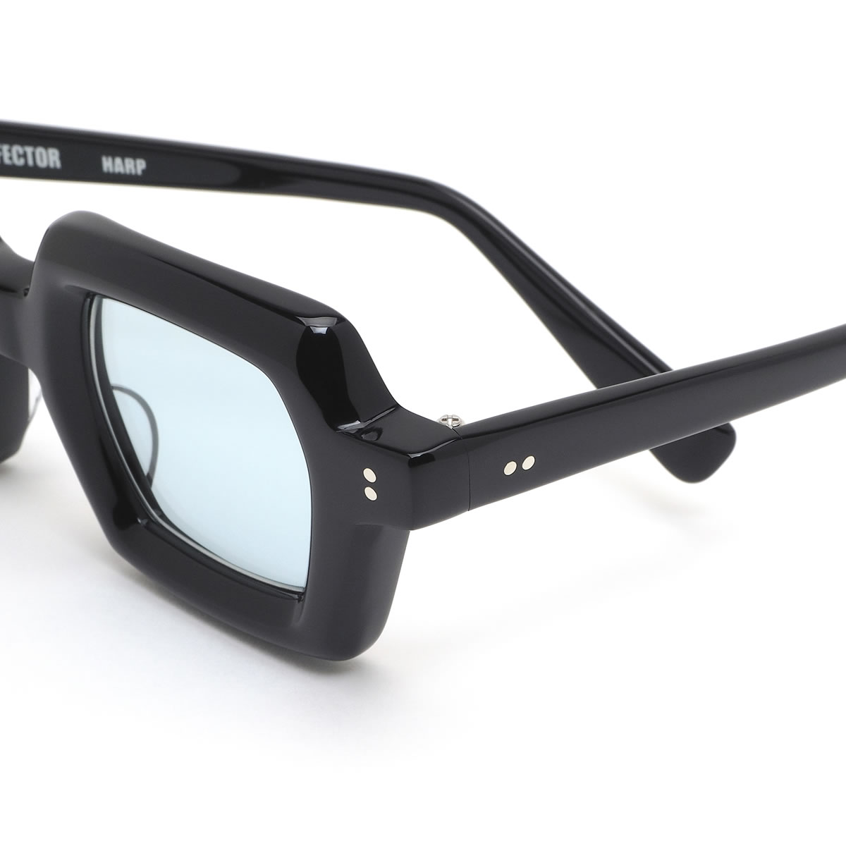 楽天市場】エフェクター メガネ HARP BK/BL 40 サングラス仕様 カラー