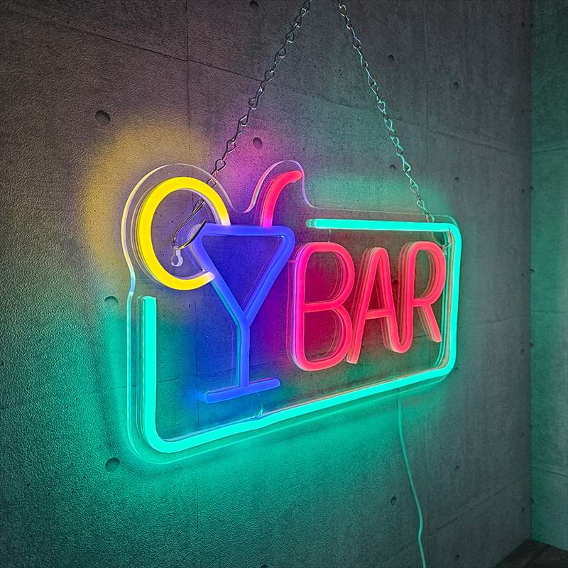 楽天市場】ネオンサイン LEDサインボード 壁掛け LEDネオンライト USB