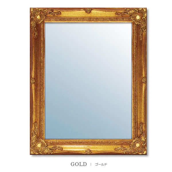 楽天市場】アンティーク調 レクト ミラー フレーム （ホワイト