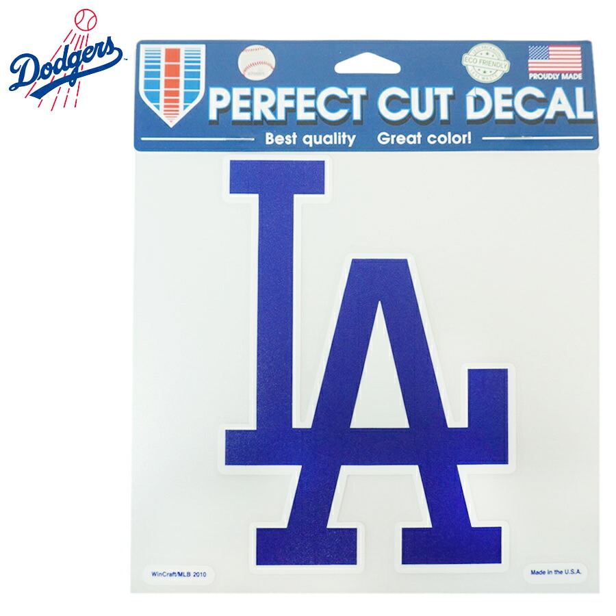 楽天市場】ステッカー 公式 ドジャース グッズ定形外郵便対応可