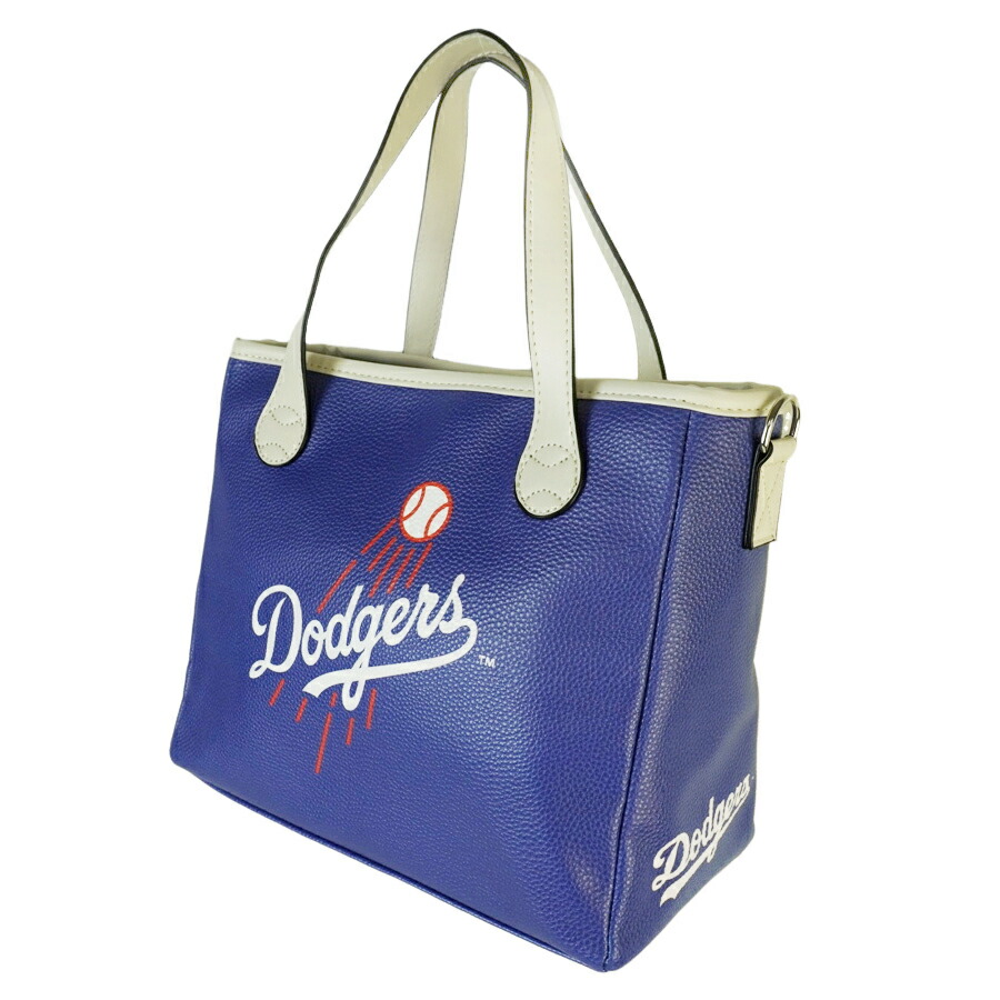 楽天市場】ロサンゼルス ドジャース公式グッズトートバッグ ロゴ