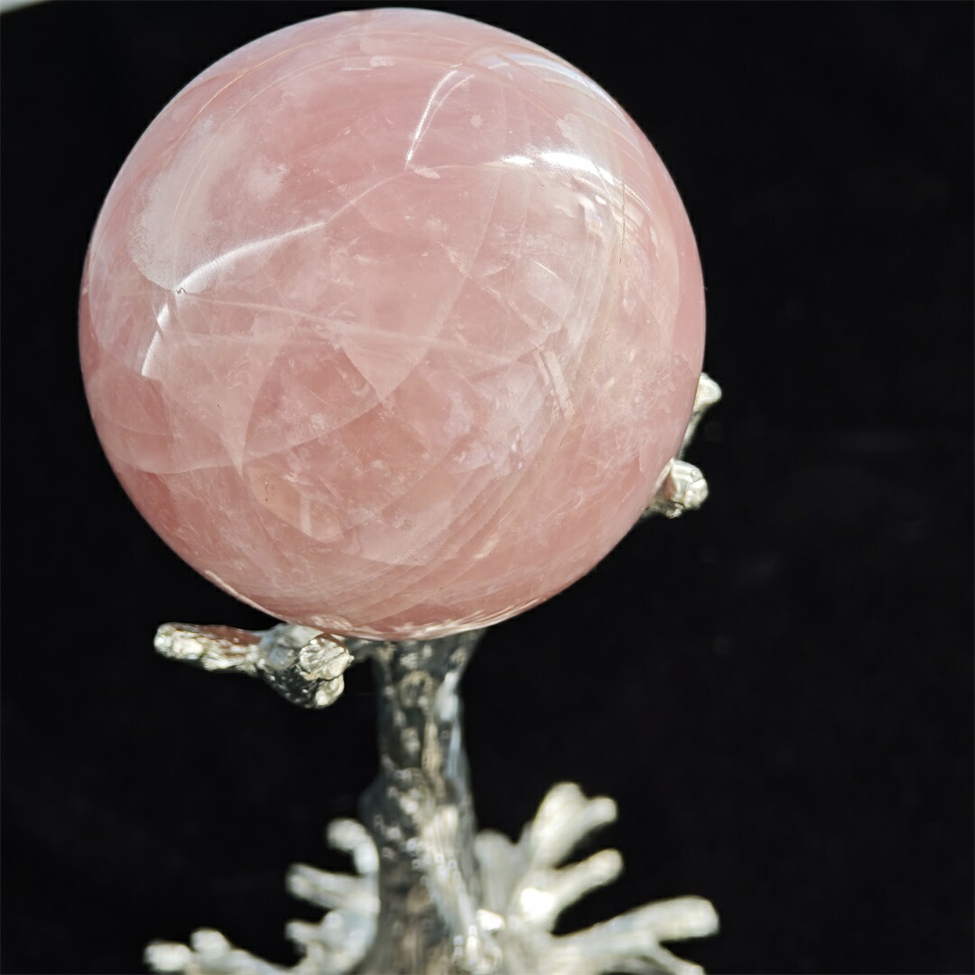 楽天市場】ローズクォーツ 水晶玉 30〜90mm ピンク 天然石 恋愛運UP