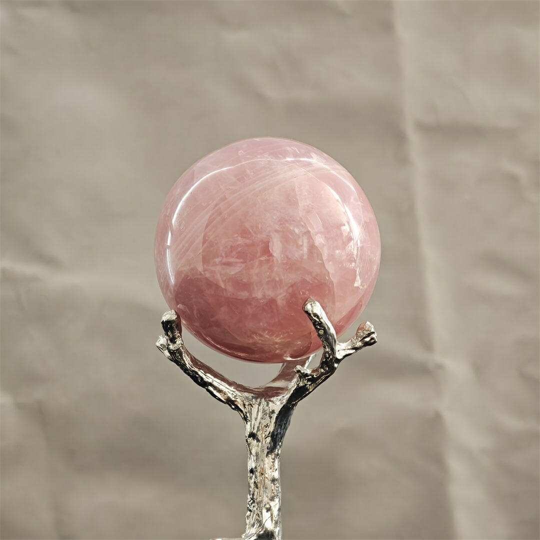 楽天市場】ローズクォーツ 水晶玉 30〜90mm ピンク 天然石 恋愛運UP