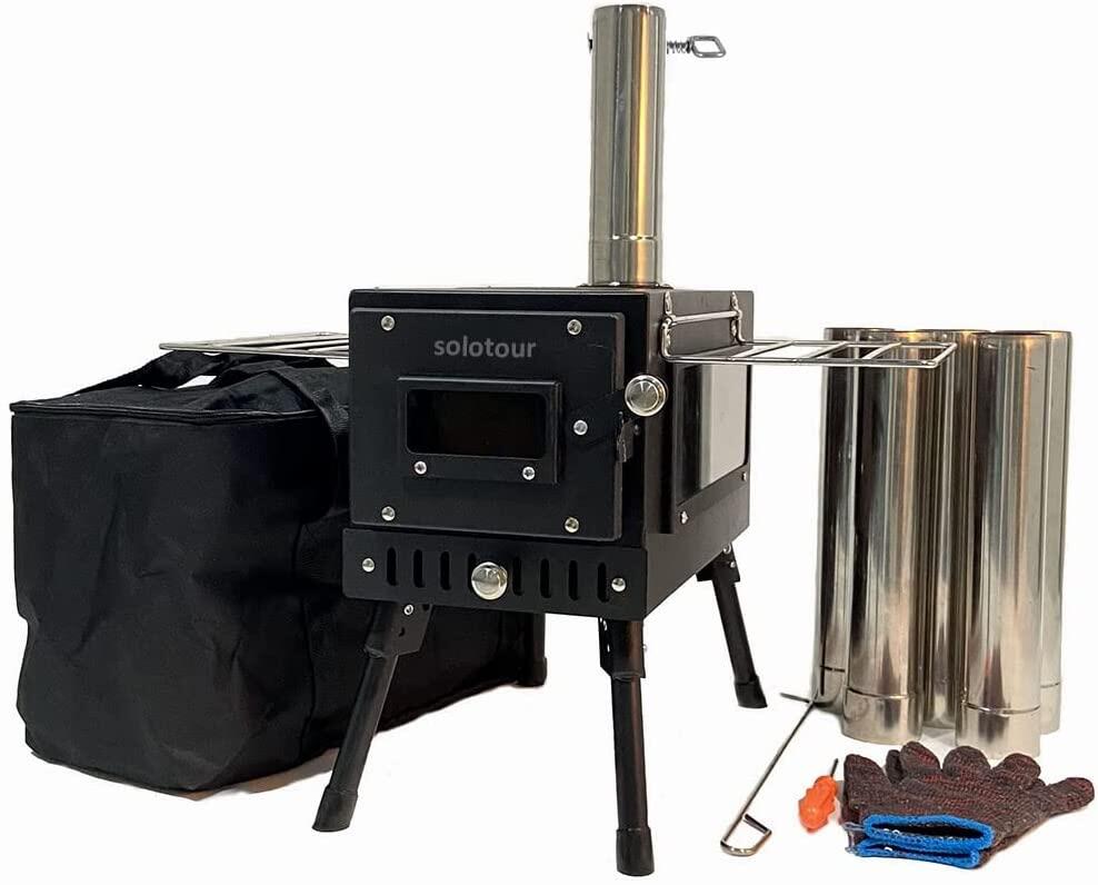 楽天市場】Solotour（ ソロツアー）薪ストーブ アウトドア コンロ