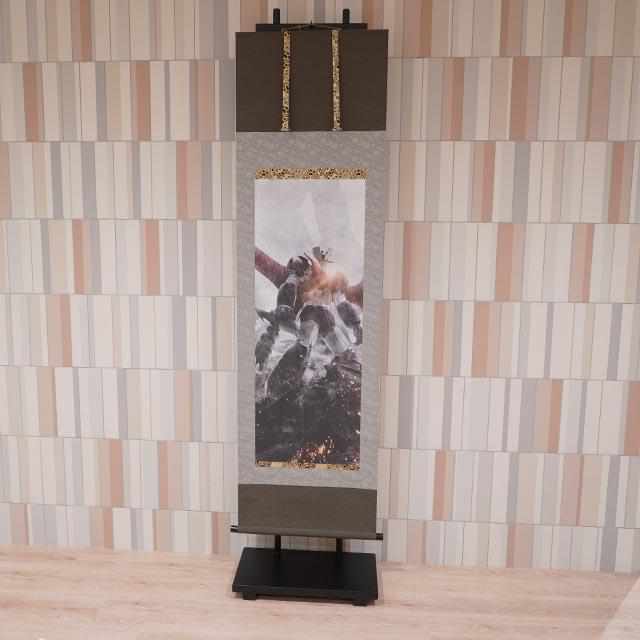 楽天市場】【掛け軸】偕拓堂アート 多目式高級掛け軸飾り台 : BECOS