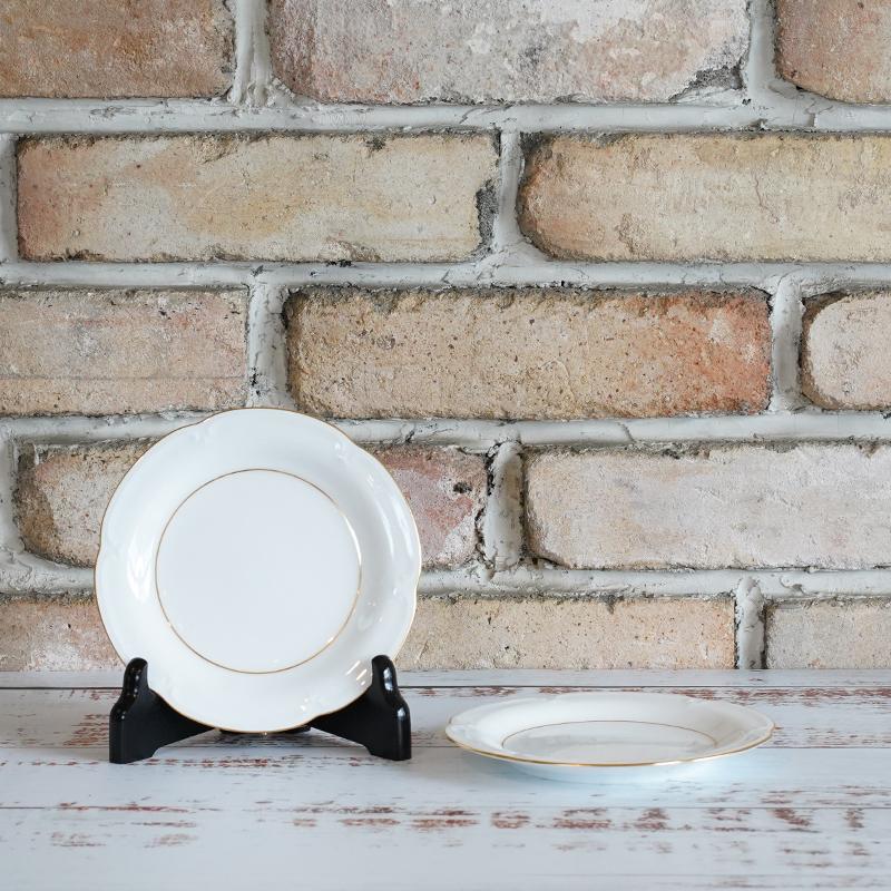 楽天市場】【磁器】大倉陶園 ゴールドライン 14cmプチケーキ皿 ペア