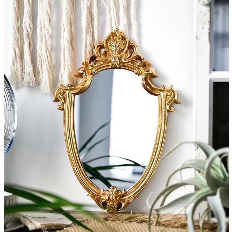 楽天市場】【メール便送料無料】高品質 アンティーク 壁掛けミラー