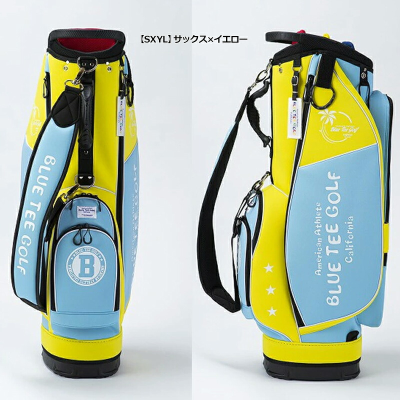 楽天市場】ブルーティーゴルフ 9型 2トーン キャディバッグ BTG-CB017