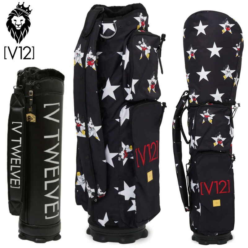 楽天市場】V12 ゴルフ ×ディズニーコラボ 8.5型 キャディバッグ MICKEY