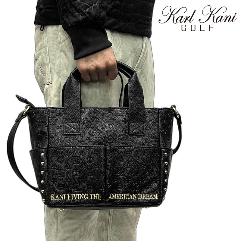 楽天市場】カールカナイゴルフ ミニトートバッグ モノグラム 243KG8501